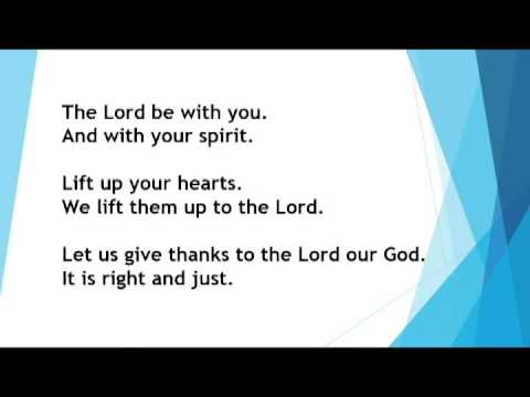 Christ the Savior Presider's Edition - Preface Dialogue