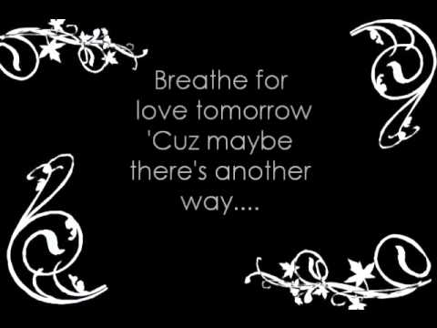 Paramore-Breathe/Until Tomorrow with lyrics