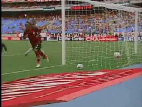 Golaço Vagner Love - ângulo invertido - Bangu 1 x 2 Flamengo