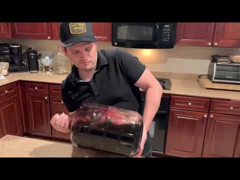 Hilltop Gang Hard Cider Batch #2 Black Cherry Hard Cider