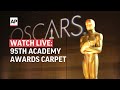 Oscars 2023: Watch live as stars arrive on the carpet