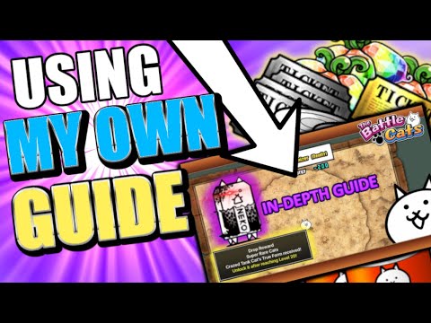 Using My OWN GUIDE to Beat MANIC ERASER! | The Battle Cats