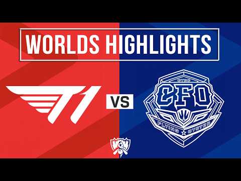 T1 vs CFO Highlights | Worlds 2026 Swiss Stage | T1 vs CTBC Flying Oyster