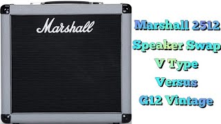 Video thumbnail for Marshall 2512 Silver Jubilee Speaker Swap Celestion V Type vs Vintage G12 Close-Miked with a 2525H by Astro Dyso