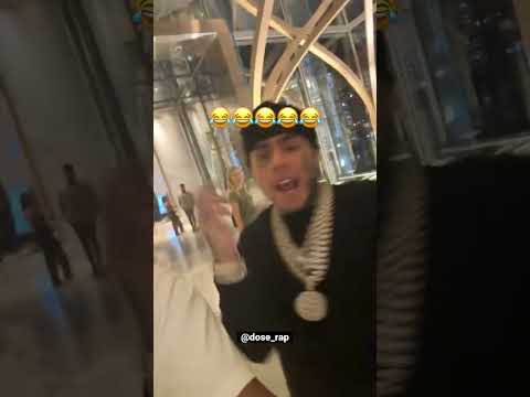 6ix9ine : un français le croise à Dubaï : « Que il poucave »
