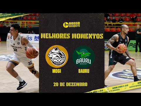 Melhores Momentos | Mogi Basquete x Bauru Basket | 20.12.2021