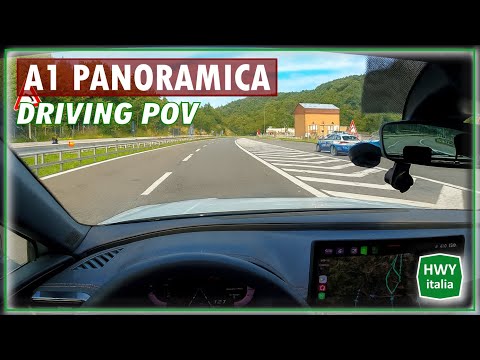 DRIVING POV | Autostrada A1 Panoramica