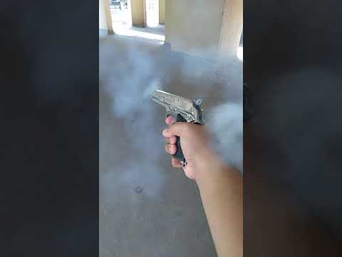 Silver sound pistol firing video ( M226 Titen sound gun )