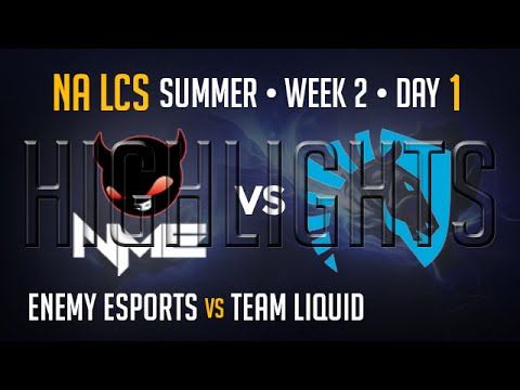 Enemy Esports vs Team Liquid HIGHLIGHTS | Week 2 NA LCS Summer Split 2015 S5 | NME vs TL W2