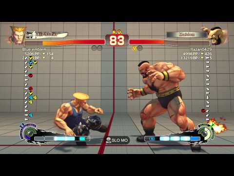 SSFIVAE~ Guile (Blue Emblem) vs.  Zangief (Itazan0429) HD