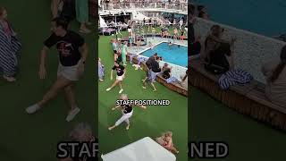 What is the Sailaway Party on the P&O Pacific Encounter Cruise