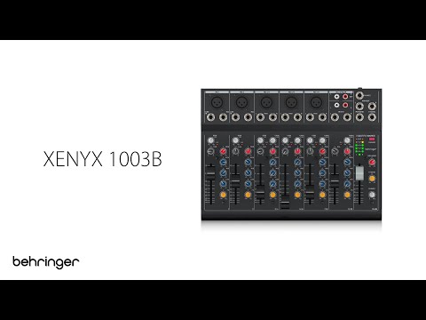 Behringer XENYX 1003B 10 Channel Battery Powered Mixer