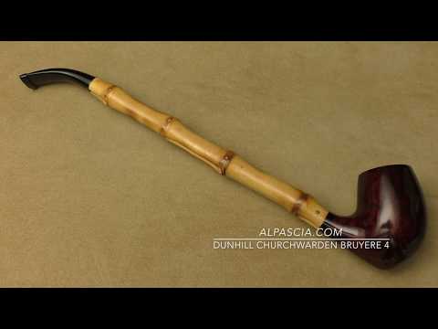 Dunhill Churchwarden Bruyere 4   pipe D261