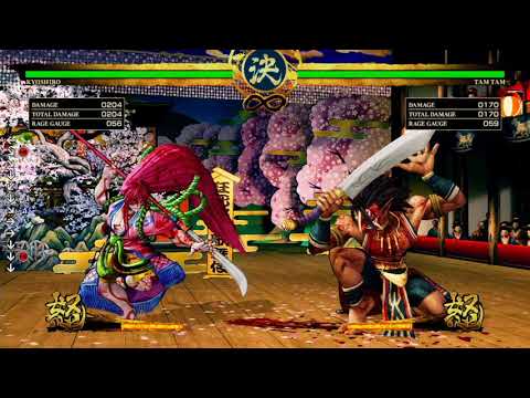 SamSho 2019 - Kyo punishing Tam Tam J.C