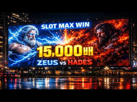 [슬롯맥스윈] 15,000배 폭발! 제우스 vs 하데스 ⚡