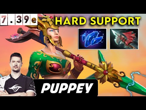 Puppey Enchantress Hard Support - Dota 2 Patch 7.39e Pro Full gameplay