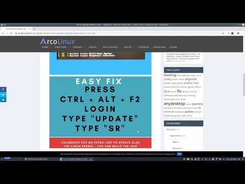 ArcoLinux : 1268 Quick fix for lightdm failed to start - nvidia - explanation and apology