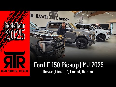 Ford F-150 Pickup | Our lineup at the RTR | Lariat, Raptor | Here's what we have! Nico shows you.