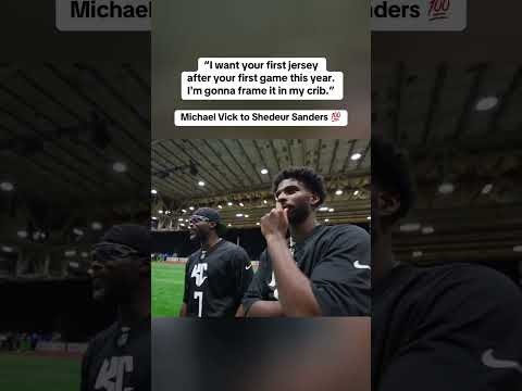 Mike Vick wants this from Shedeur! #shorts