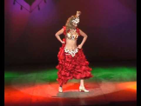 Dahiana Ceccantini Papadoupulus  baile Fusion Flamenco Arabe