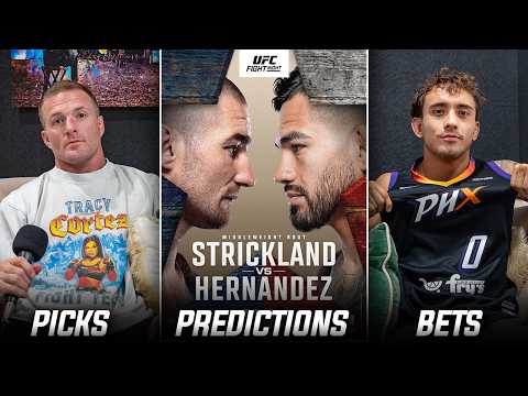 UFC Fight Night: Strickland vs Hernandez | FULL Card Breakdown, Predictions & Bets