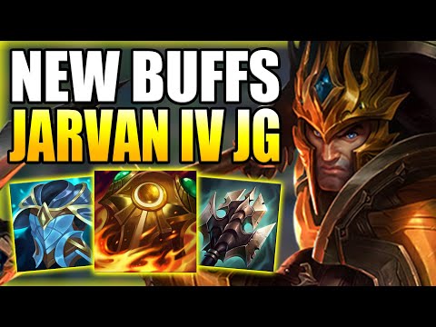 HOW TO PLAY JARVAN IV JUNGLE AFTER THE MOST RECENT BUFFS! - Best Build/Runes S+ League of Legends