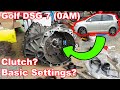 Golf Plus DSG 7 gears slipping and harsh driving... Fault finding and repair.
