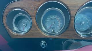 1969 Ford Mustang Fastback Mach 1 R-Code 428 CJ Instrument Panel