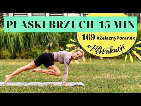 PŁASKI I MOCNY BRZUCH 👙 | 15 min ⏱️ | Ćwiczenia na brzuch | #ŻelaznyPoranek #169 | Ola Żelazo