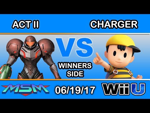 MSM 101 - Act II (Samus) Vs. Charger (Ness) Winners Side