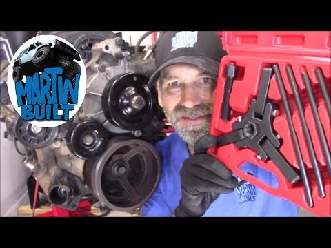 How to Remove & Replace Harmonic Balancer Dodge, Jeep, Chrysler and Mitsubishi 3.7 & 4.7