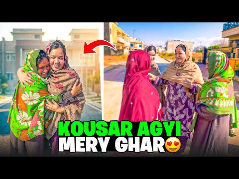 Kousar agyi mery ghar | Sitara yaseen vlog 