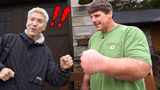 The Man With the Biggest Fists in the World…