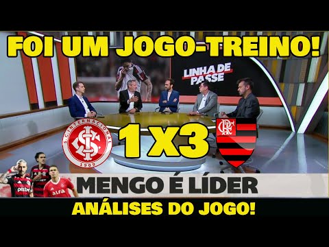 OLHA O QUE A IMPRENSA FALOU DE... INTERNACIONAL 1x3 FLAMENGO - MENGÃO AMASSOU!