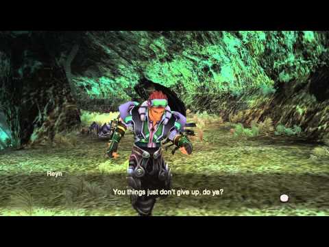 (Wii) Xenoblade Chronicles HD Cutscene 024c - Catching up with Reyn - JAPANESE