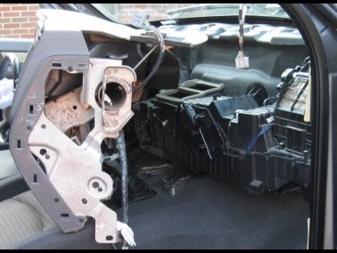 Blend Doors and Evaporator Replacement - Part 1, Removal