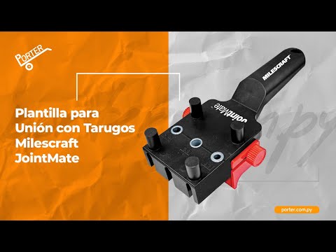 porter.com.py - Plantilla para Unión con Tarugos Milescraft JointMate