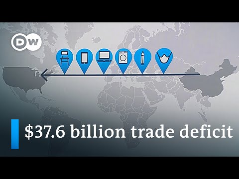 US-China trade deficit skyrockets | DW News