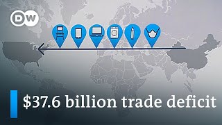 US-China trade deficit skyrockets | DW News