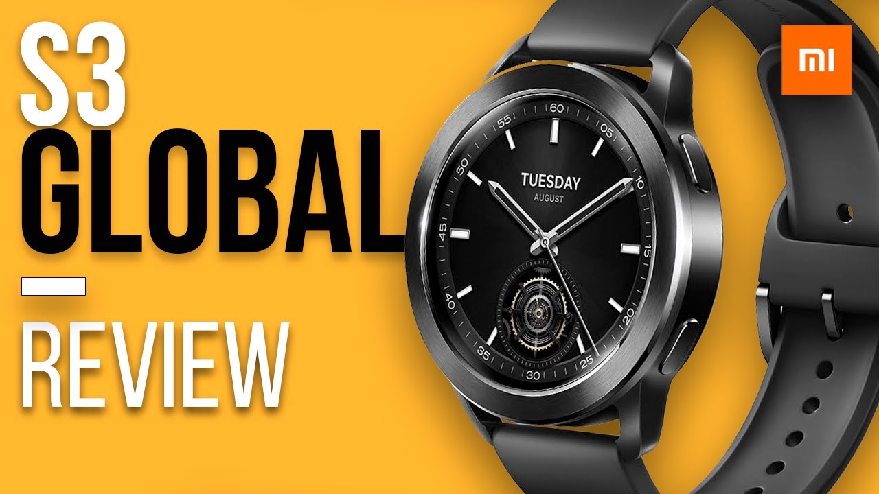XIAOMI WATCH S3 GLOBAL Unboxing Review - ALEXA, MEMÓRIA P/ MÚSICAS e AÇO INOXIDÁVEL! Vale a pena?