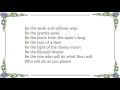 Fruit Bats - The Blessed Breeze Lyrics