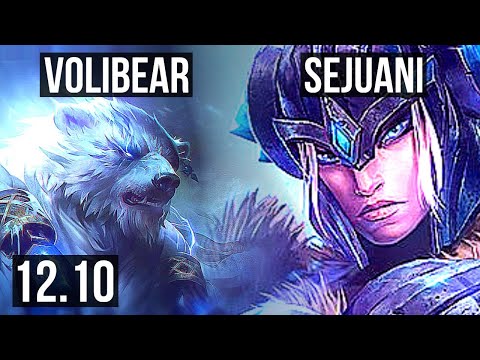 VOLIBEAR vs SEJUANI (JNG) | 3.1M mastery, 5/2/17, 800+ games | NA Master | 12.10