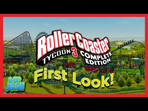 RollerCoaster Tycoon 3: Complete Edition |First Look|