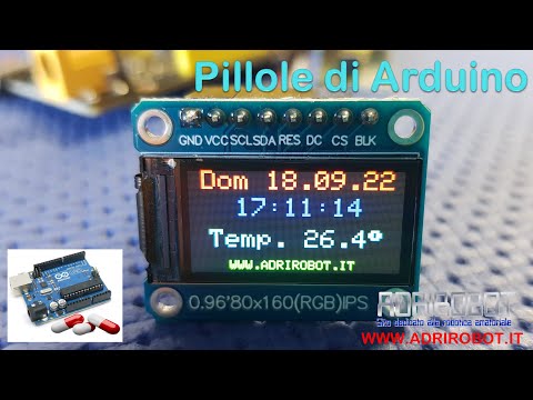 Display OLED ST7735 - 80x160 SPI