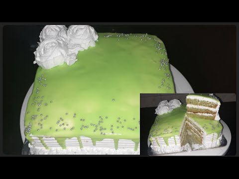 Pistachio cake/perfect pista cake recipe Malayalam,