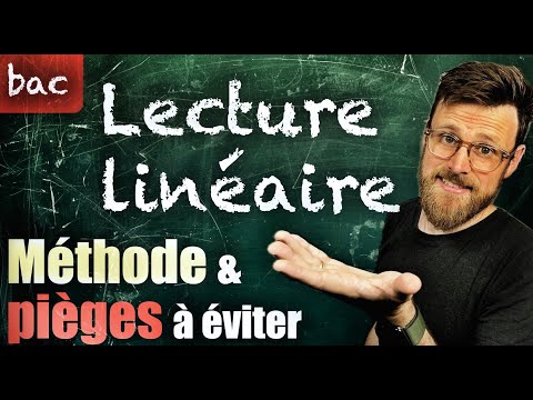 Linear reading in the baccalaureate exam: the method for succeeding in the French oral exam