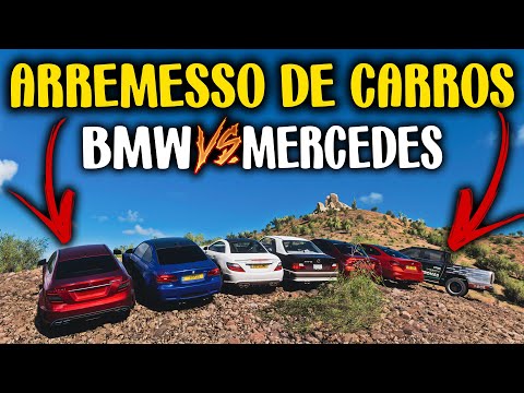 ARREMESSO DE CARROS - BMW VS MERCEDES - FORZA HORIZON 5 GAMEPLAY