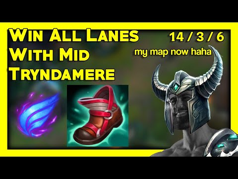 INSANELY Strong Roams Win ALL Lanes With Mid Tryndamere