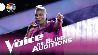 The Voice 2017 Blind Audition - Janice Freeman: &quot;Radioactive&quot;