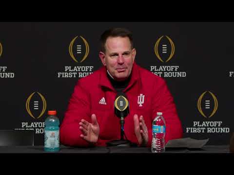 Coach TV: Curt Cignetti's postgame press conference after Indiana's loss to Notre Dame in CFP